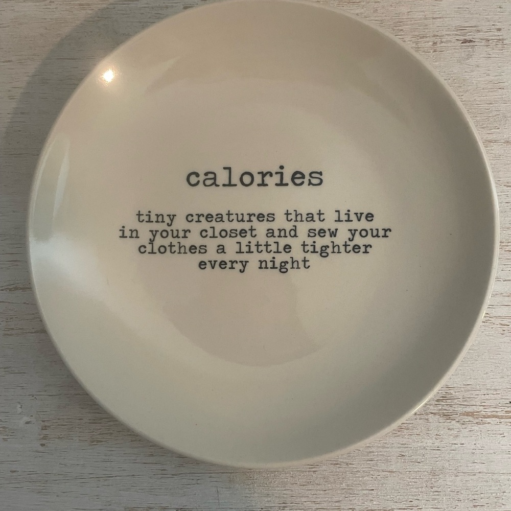 Calories - tiny creatures that live in your closet and sew your clothes a little